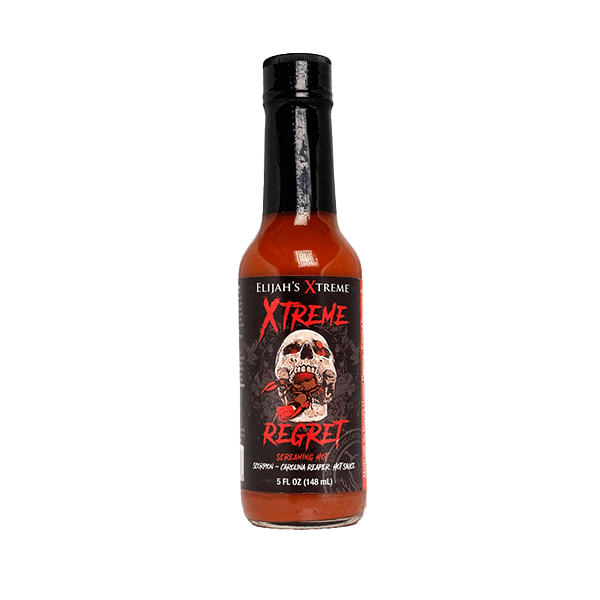 Elijah's Xtreme Regret hot sauce