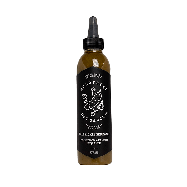 Heartbeat Dill Pickle Serrano Hot Sauce
