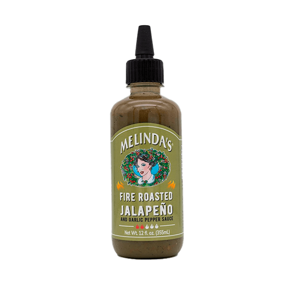 Melinda's Fire Roasted Jalapeno & Garlic 355ml