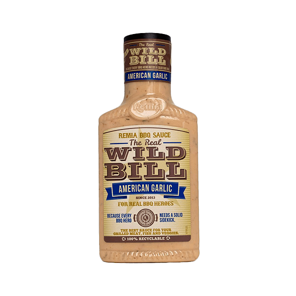 Remia Wild Bill American Garlic BBQ sauce 450ml