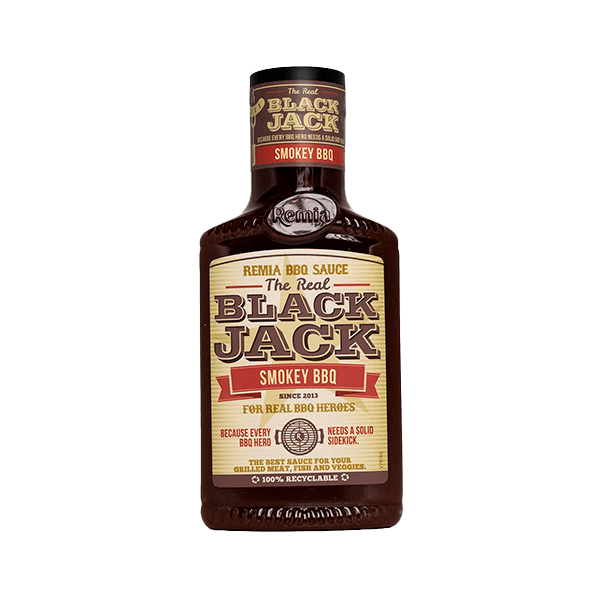 Remia Black Jack Smokey BBQ sauce 450ml