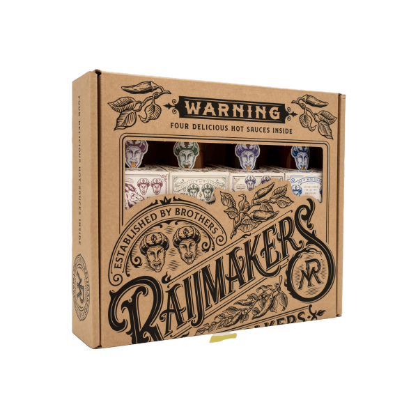 Raijmakers Heetmakers Hot Sauce Giftset 4x150ml