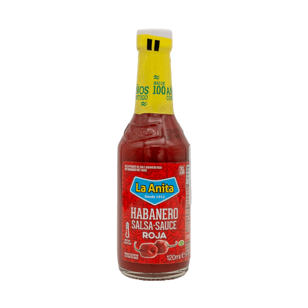 La Anita Habanero Salsa-sauce Roja 120ml