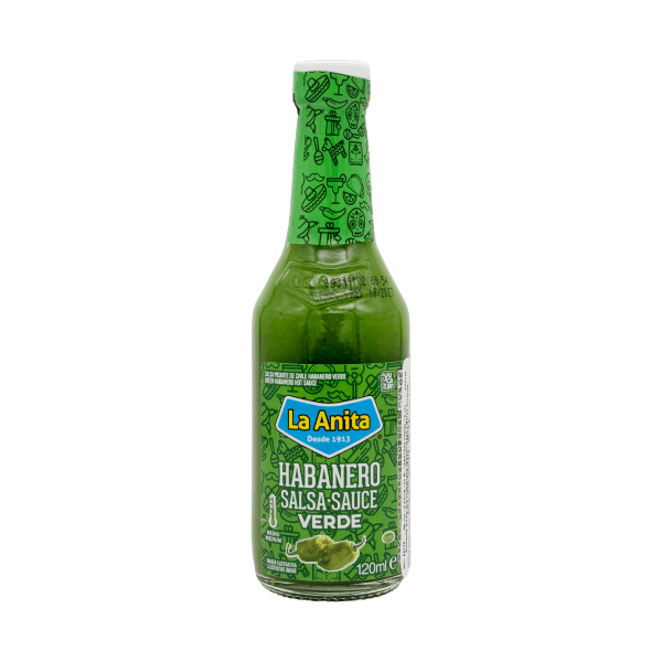 La Anita Habanero Salsa-sauce Verde 120ml