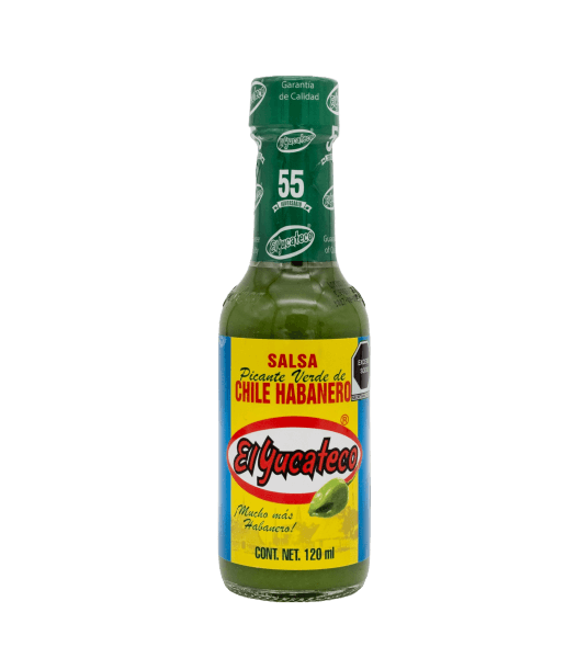 El Yucateco Salsa Habanero Verde 120ml