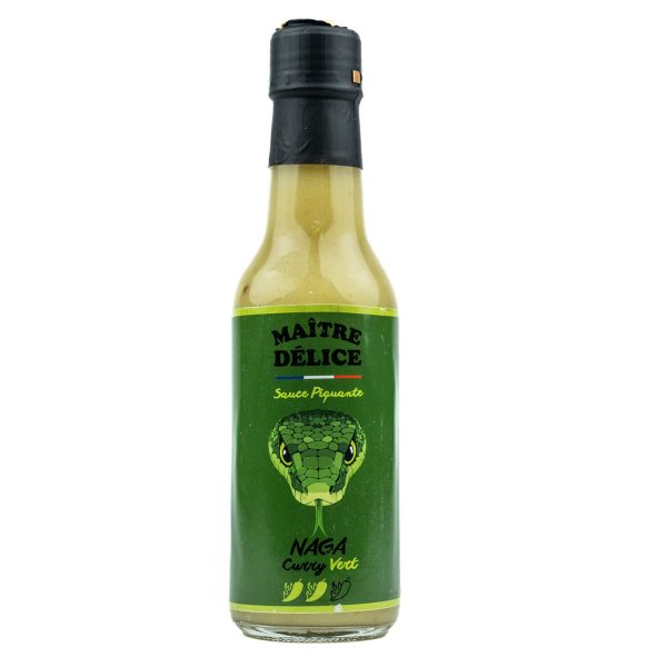 Maitre Delice Naga Green Curry Hot Sauce 150ml