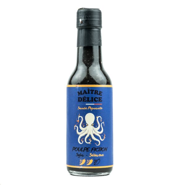 Maitre Delice Poulpe Fiction Soy & Sesame Hot Sauce 150ml